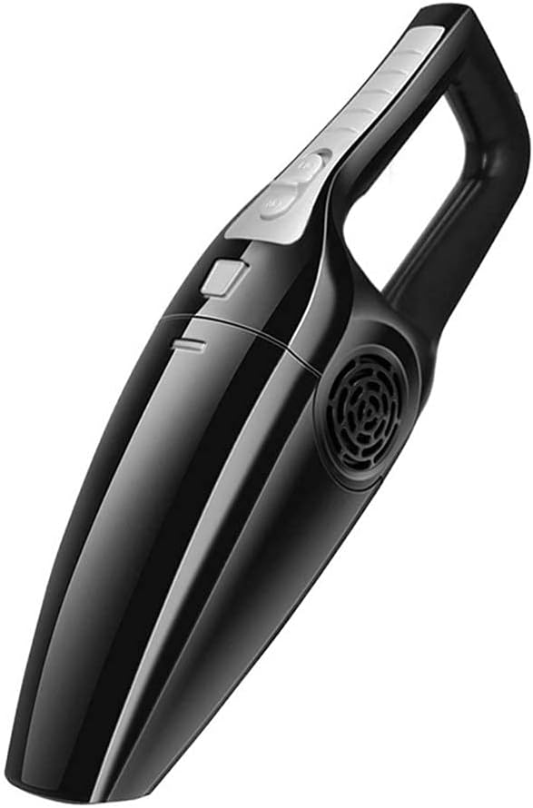 car Hoover Car Vacuum Cleaner 12V Wired High Power 120W Car Strong Wet and Dry Dual-use Household Car Vacuum Cleaner (Color : Black) (Black)