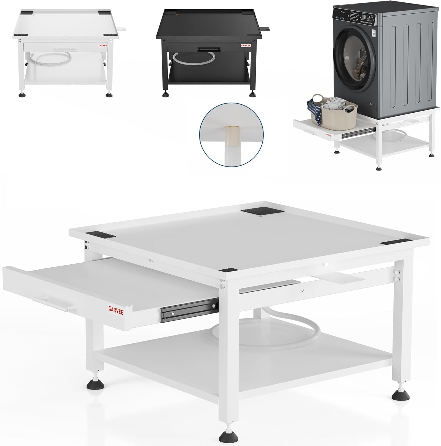 Durable Washer and Dryer Pedestal Stand – 27