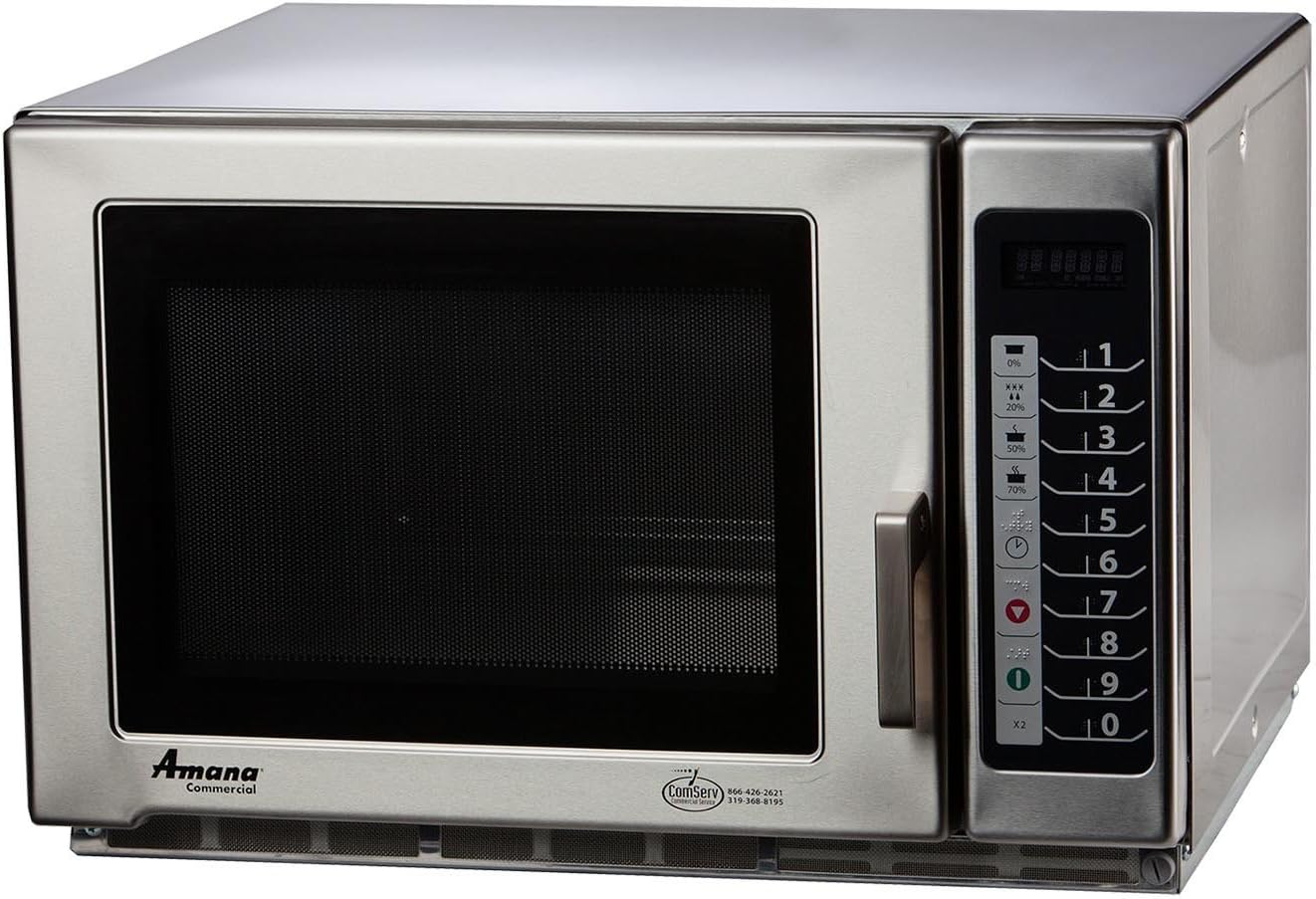 Amana RFS18TS Commercial Microwave - for High Volume Use, 1800 Watts