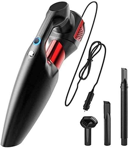Handheld Vacuum, 120W Stronger Cyclonic Suction Lightweight Wet/Dry Vacuum Cleaner, Reduce Noise, High Power, 4500pa Suction for Home Pet Hair Car Cleaning Portable (Color : Black)