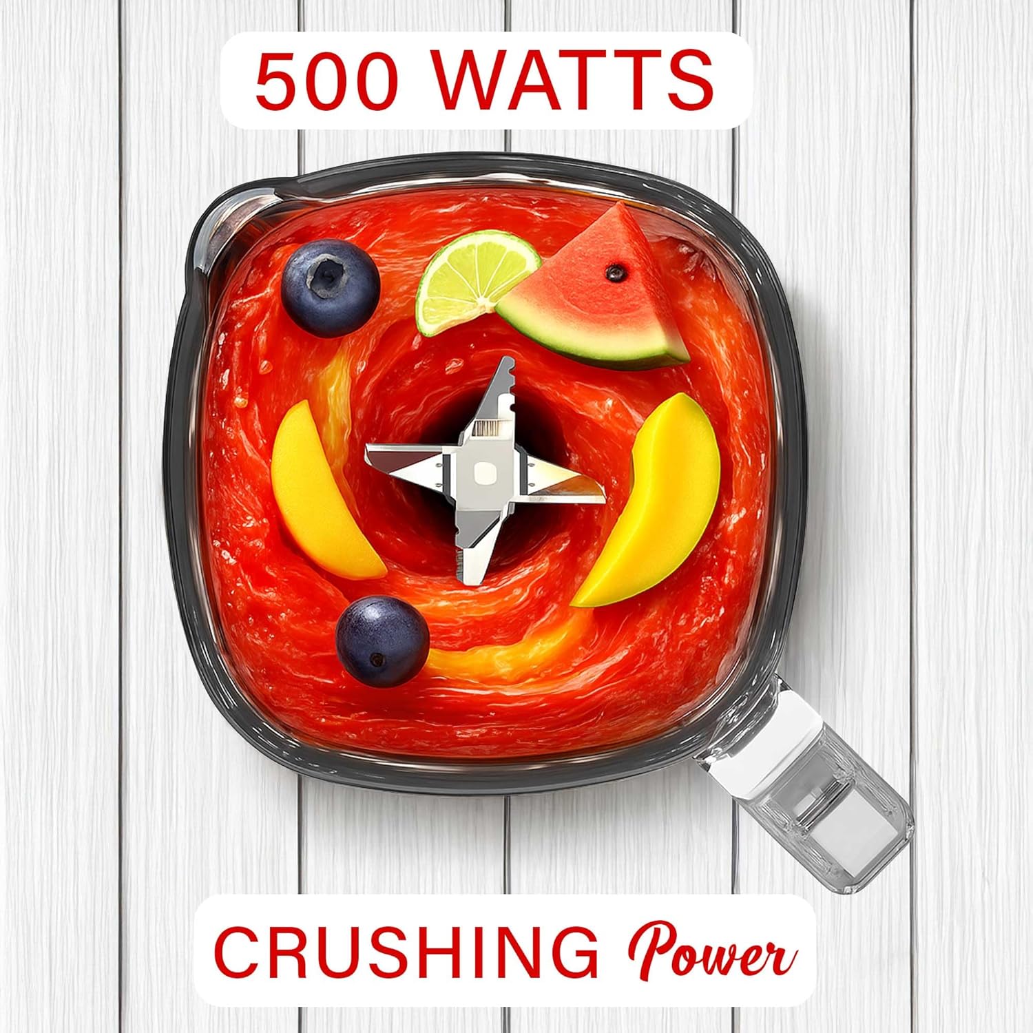 Brentwood Select JB-500BK 10-Speed Countertop Blender with Pulse Button, 5.3-Cup Glass Jar, Stainless Steel Blades, Non-Slip Base, Dishwasher-Safe Parts, Black