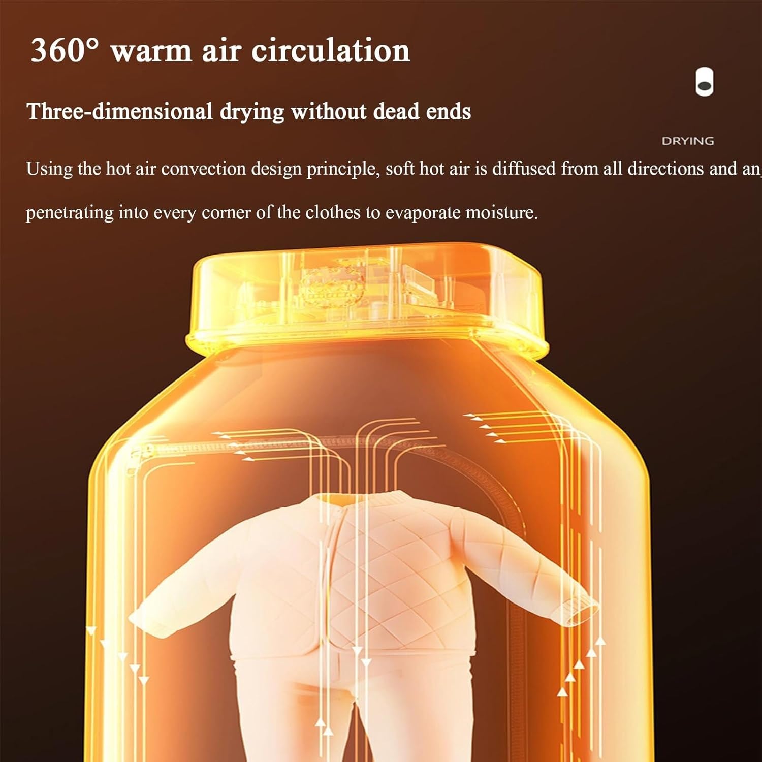 Dormitory Dryers, Household Small Foldable Portable Clothes Dryers, Mini Warm Air Clothes Dryers