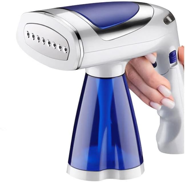 Steamer for Clothes, Foldable Handheld Clothing Wrinkles Remover for Garments, Horizontal & Vertical Steaming, Portable Fabric Steam Iron with Brush for Home and Travel