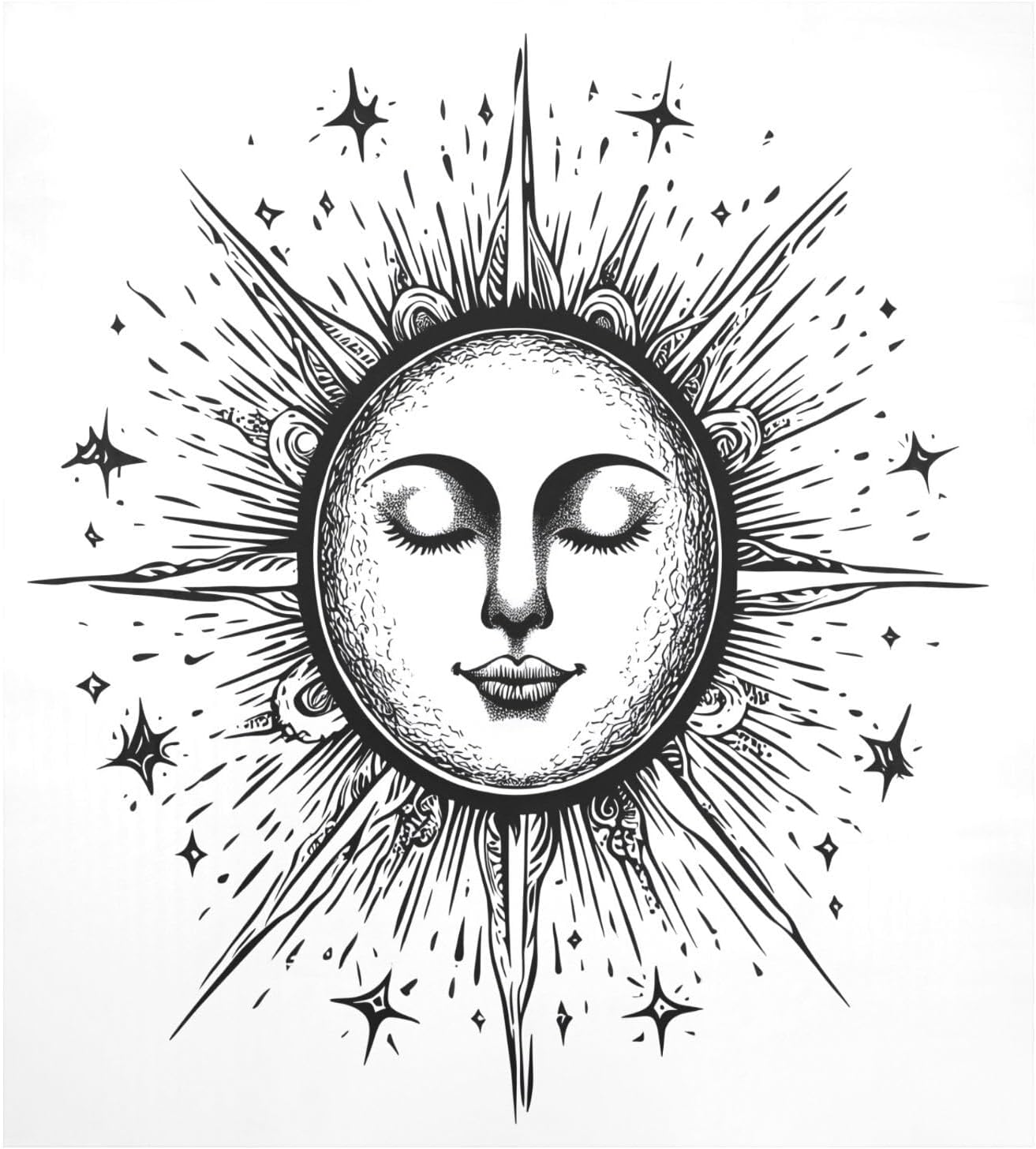 Dishwasher Magnet Cover Large Magnetic Stickers Face Stars Moon Front Dishwasher Cover Reusable Decal for Home Kitchen Anti-Scratch Refrigerator Decorative Lid Washing Machine Laundry 23