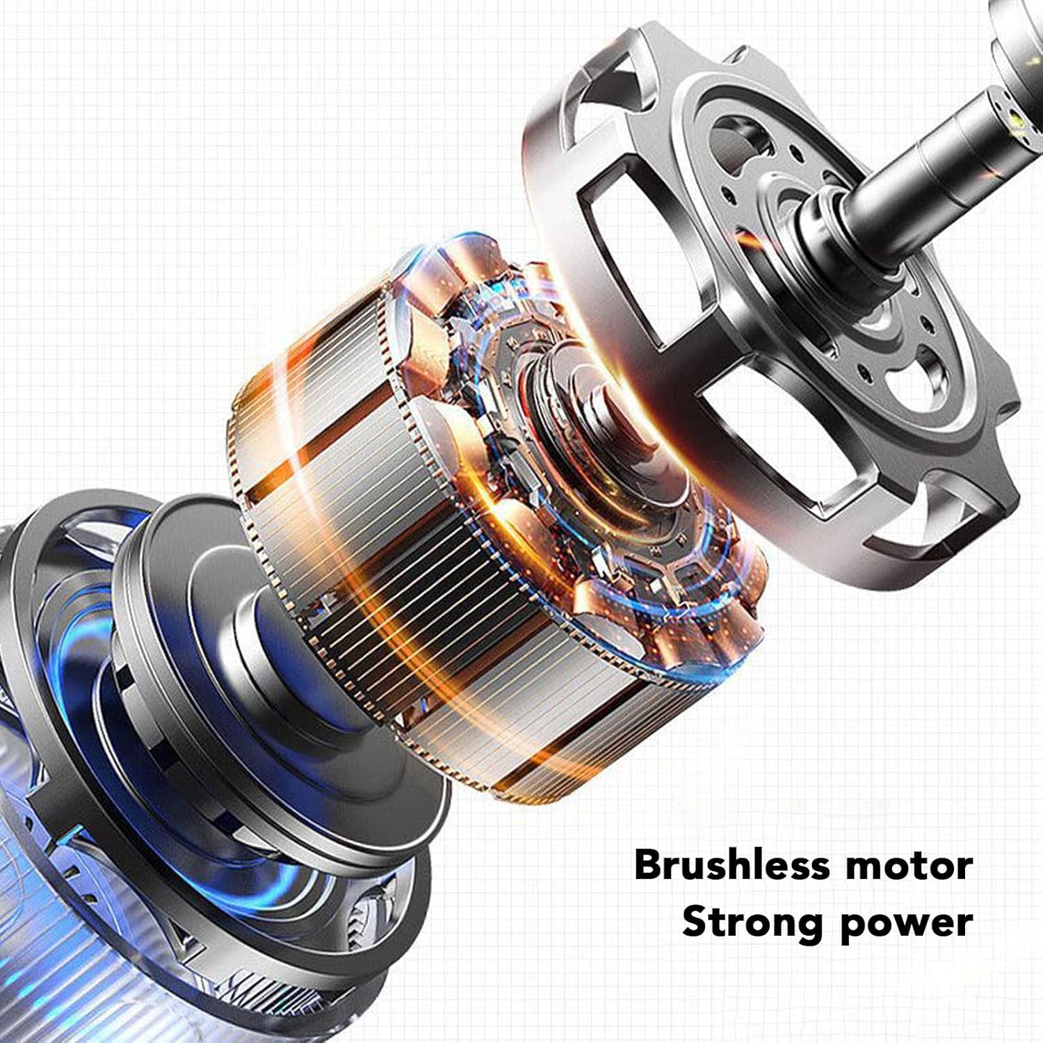 Luqeeg Cordless Vacuum Cleaner, Battery Powered Handheld Vacuum with Washable High Efficiency Particulate Air Filter High Power Suction Vacuum Cleaning Machine for Carpet, Car,