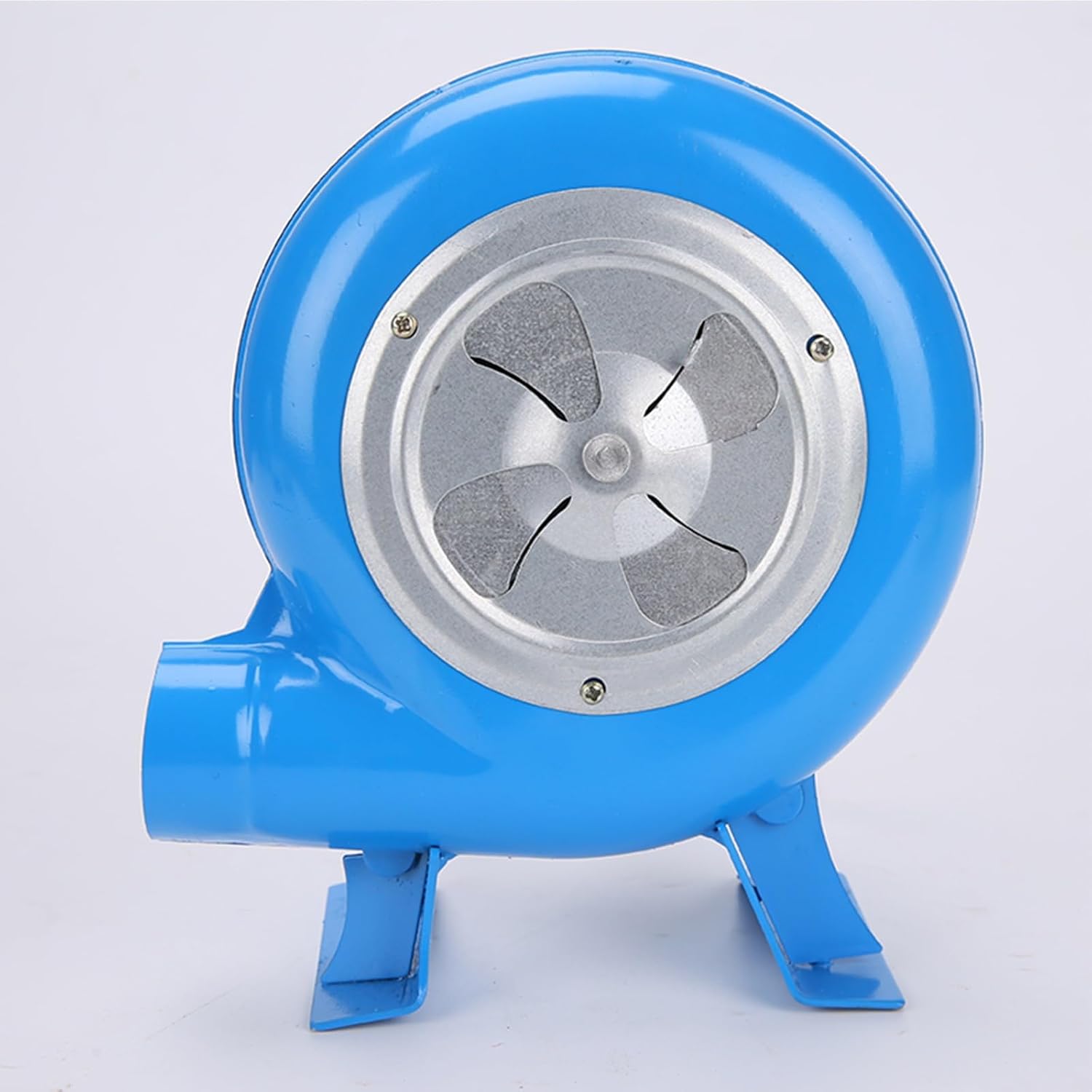 THAMBA Household Small Electric Blower Low Noise Charcoal Chimney Starter BBQ Air Blowers (Color : Blue, Size : 120W)