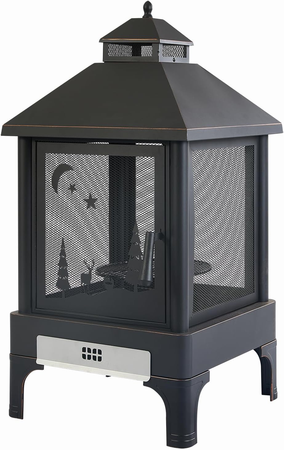 Garden Metal Outdoor Portable Heating Furnace for Backyard Fir Pit