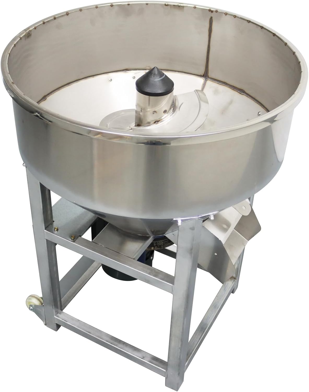 110lbs Dry Powder Mixer Blender Feed Mixer Blender Mixing Machine Dry&Wet Particle 201 Stainless Steel 110v 3kw