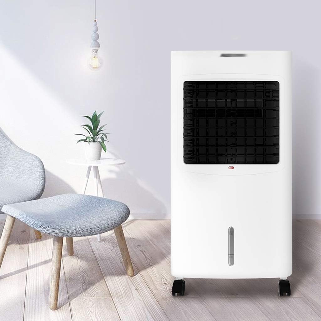 Portable Air Conditioner Fan Air Cooler, Evaporative Misting Humidifier Portable With Remote Control Air Conditioner Fan And Bladeless Noiseless Fan, For Office, Dorm, Room(Free Ice Tray)