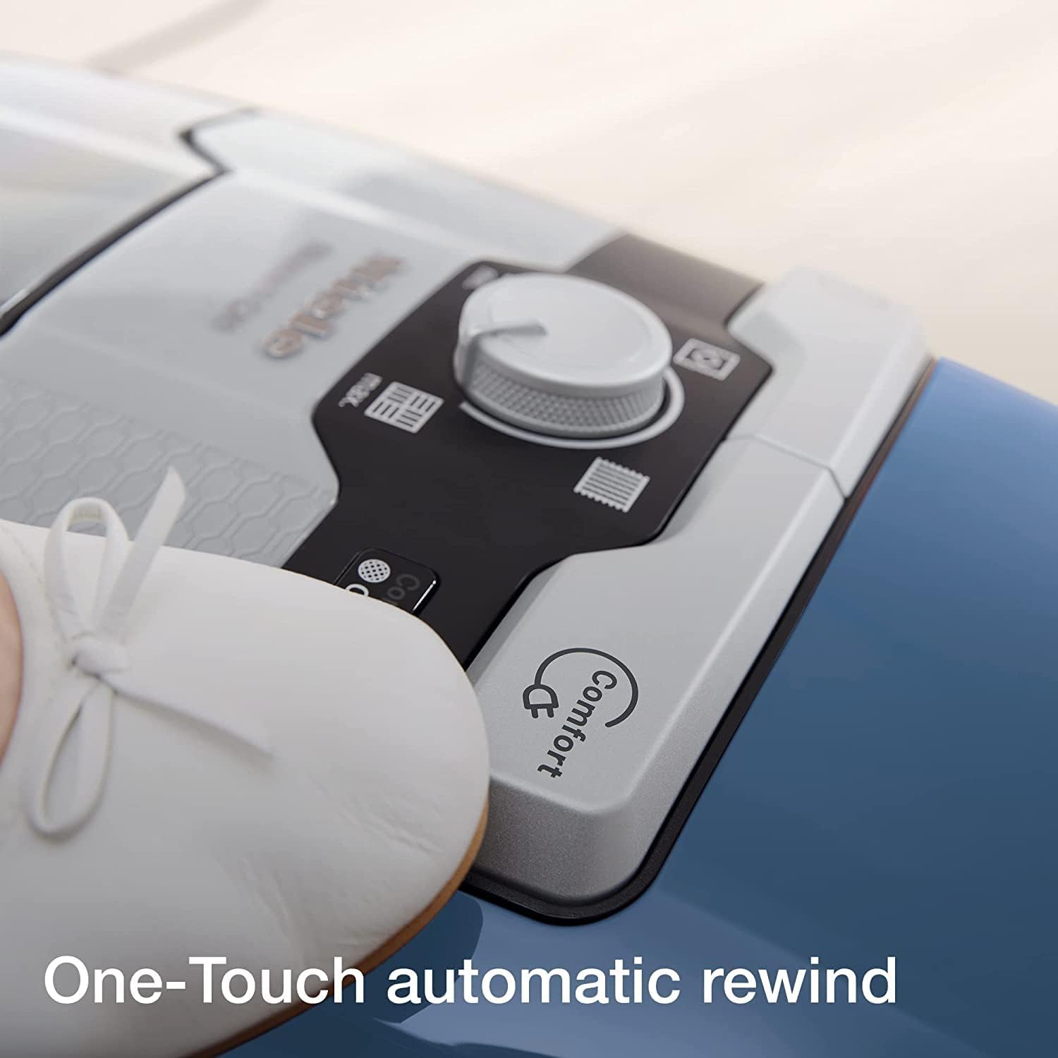 Miele Blizzard CX1 Turbo Team Bagless Canister Vacuum, Tech Blue with STB 305-3 TurboTeQ, SBB 300-3 Parquet Twister Floorhead, Dusting Brush on Handle,Crevice Tool and Upholstery Tool (7 Items)