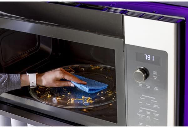 Profile 2.2 cu. ft. Over The Range Microwave in Stainless Steel with Extendable Slide-Out Vent