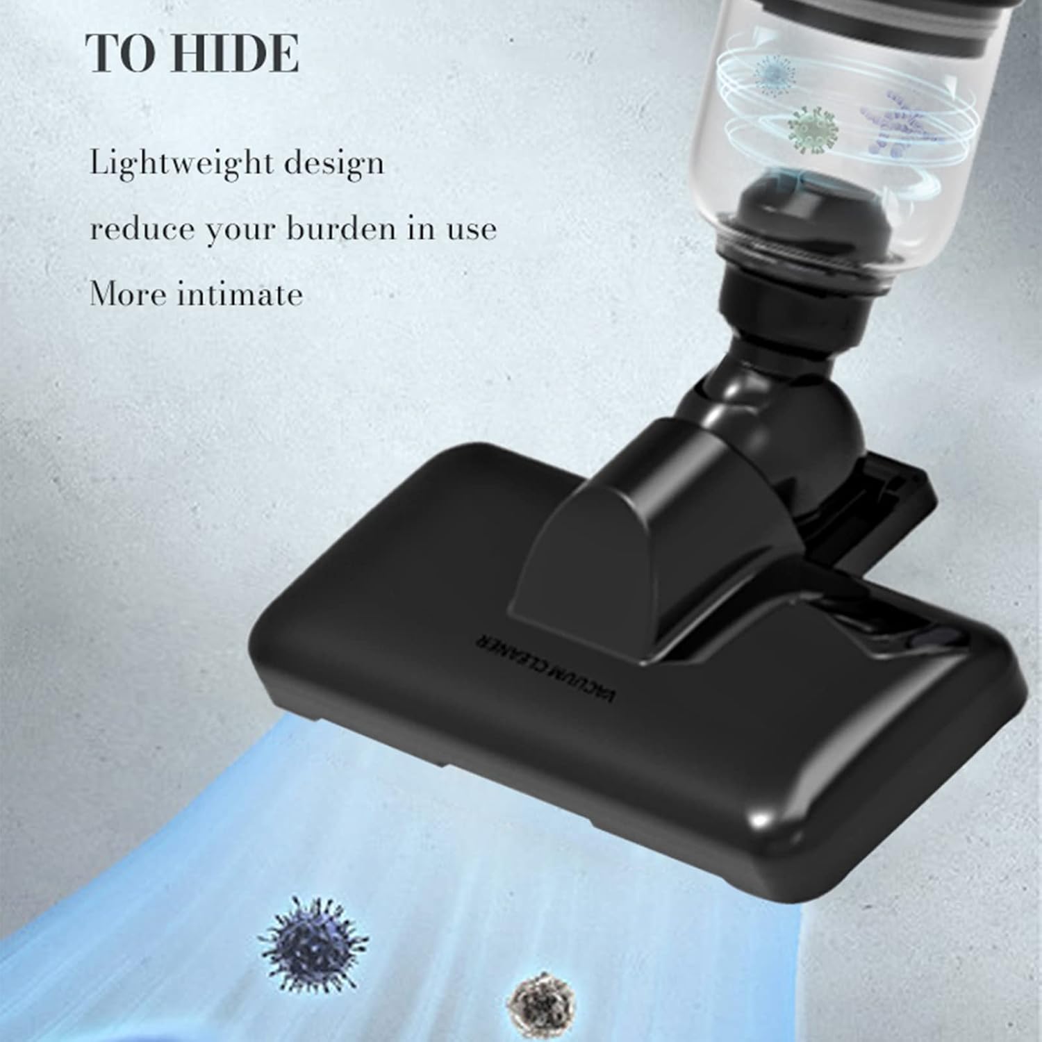 Mini Vacuum Cleaner, Small Cordless Handheld Vacuums,USB Charging Lithium Lon Busters for Keyboard,Computer,Hairs,Car Interior & Other Crevices Cleaning BRLZ-08