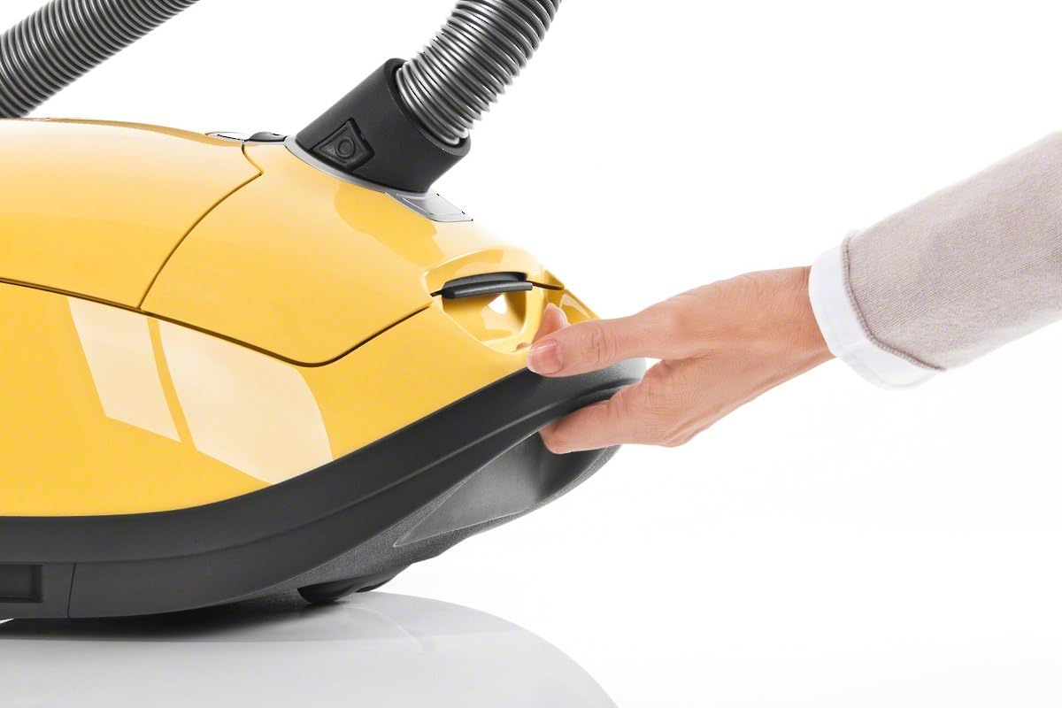 Miele 41GFE036USA Complete C3 Calima Canister Vacuum, Tuscany Yellow