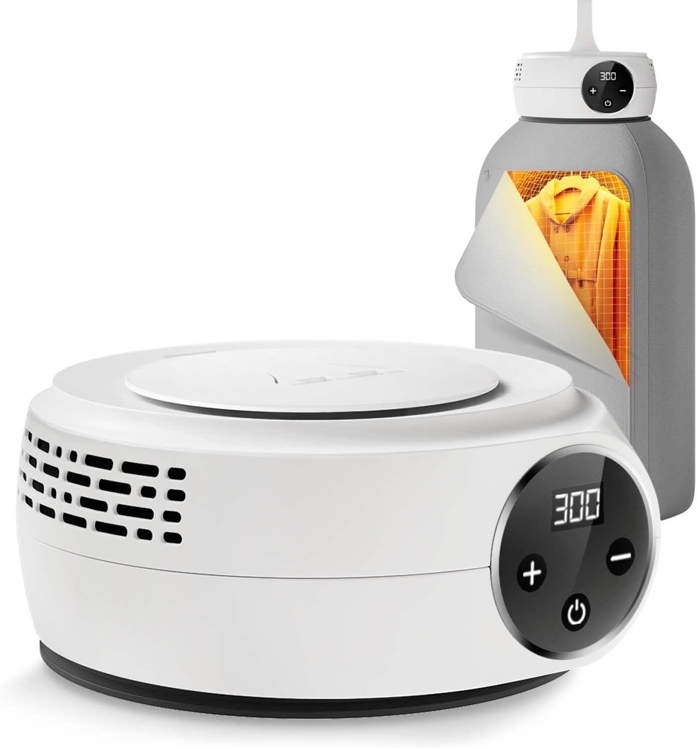 Smart Portable Clothes Dryer | Mini Dryer for Hotel, Apartment, RV, Travel - Premium Mini Dryer Machine for Light Clothes, Underwear, Baby Clothes - Quick Small Foldable Compact