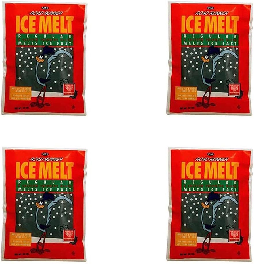 Scotwood Industries 50B-RR Road Runner Premium Ice Melter, 50-Pound (Four Pack)