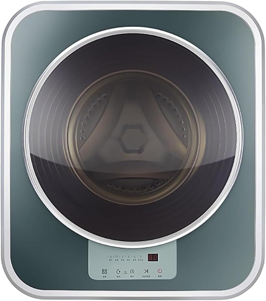 Portable Clothes Washing Machines Wall Mounted Mini Washing Machine Portable Fully Automatic Front Drum Washing Machine Washing Capacity 3kg for Dormitory Travel Washing Machine