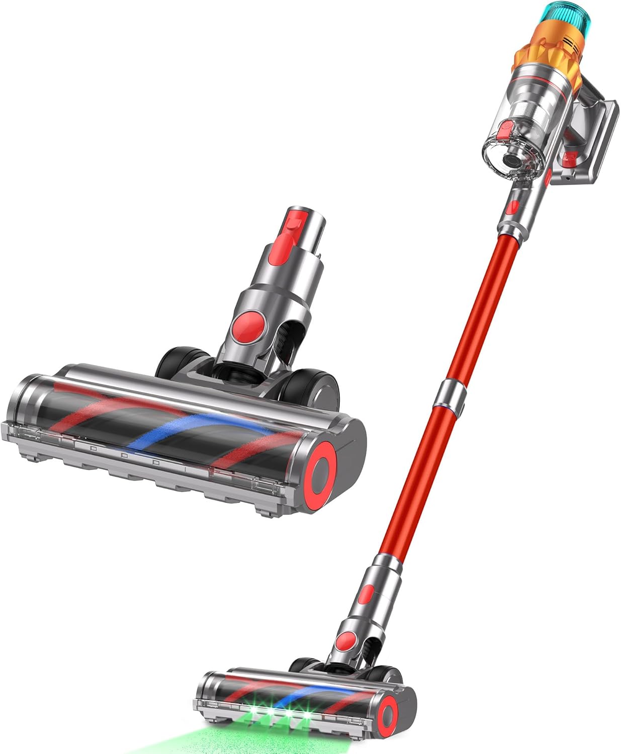 Cordless Vacuum Cleaner and Electric Floor Brush Replacement
