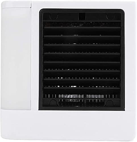 Cooler ice air,Conditioner Super air Cooler Portable air Conditioner with LED USB mini Desktop Fan 5 Positions Adjustable