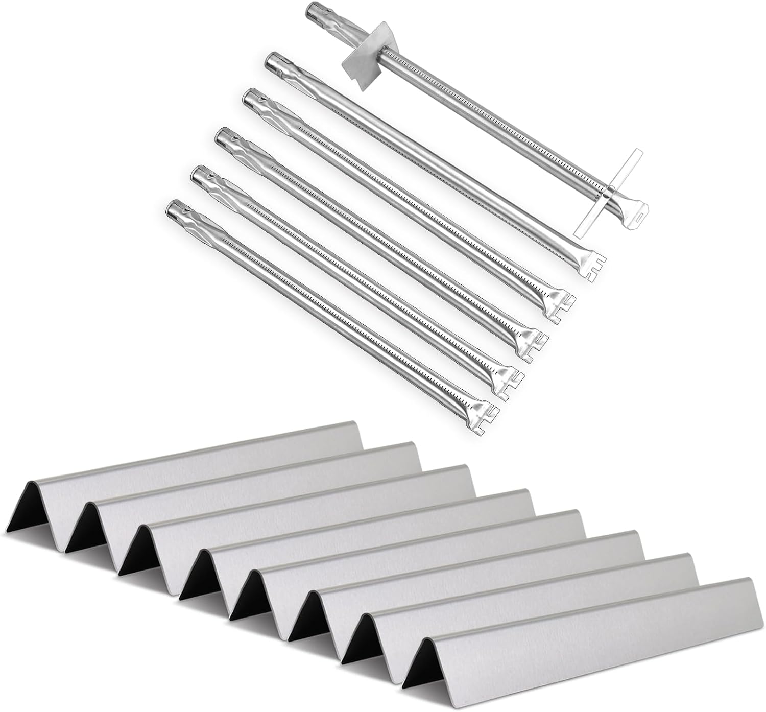 67557 67668 Grill Replacement Parts for Weber Summit 400 Series 460 470, Weber Summit E-440, S-440, E-450, S-450, E-460, S-460, E-470, S-470 Gas Grill, Grill Heat Plates and Burner Tubes