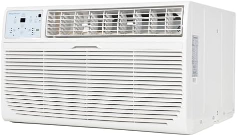 Keystone 12,000 BTU Wall Air Conditioner with Dehumidifier and Supplemental Heat, 230V, Quiet Wall AC for Small and Medium Sized Rooms up to 550 Sq.Ft. with Remote Control, White
