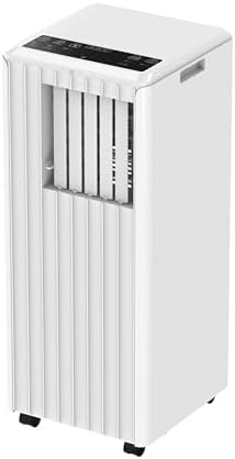 8000 BTU Portable Air Conditioners, 3-1 Mini Evaporative Air Cooler w/Remote, Cools up to 350 sq.ft, Quiet AC Unit with LED Display, Air Cooler for Room Bedroom