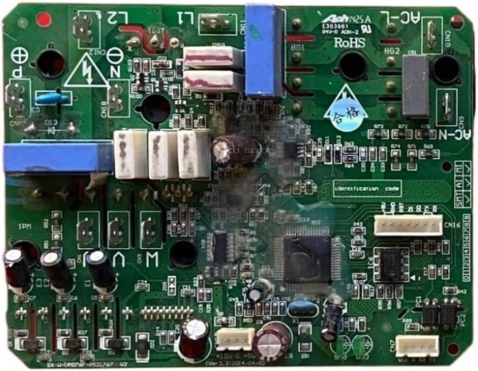 Air Conditioning Motherboard, Compatible for AUX, SX-W-UPD76F-PS21767 UPD76F-FSB30CH60 SX-W-BLDC64M02 SX-W-BLD C64M02-D Power Module(SX-W-BLDC64M02)