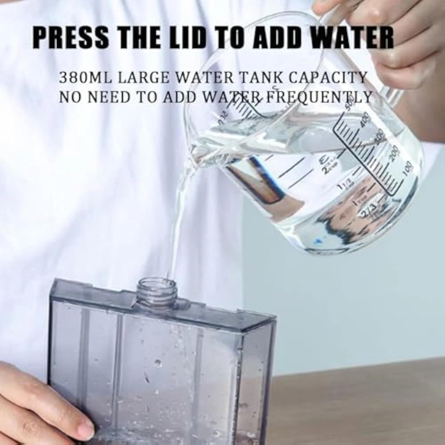 2025 Breeze Box 4-in-1 Portable Air Conditioner - Upgraded Ultra-Quiet AC with Ice Mist Technology, 3 Speeds, 380ml Tank, Ideal for Bedroom, Office, Home, Travel (Pink)