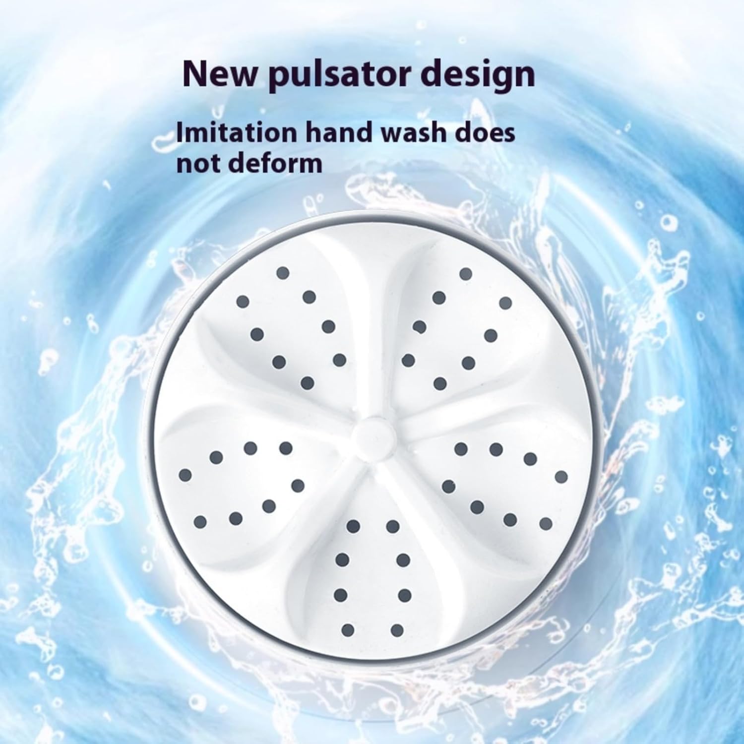 Cordless Miniature Laundry Machine Powerful Motor Lightweight Washer For Underwear Socks Small Garments Washing Machine Multifunctional Rechargeable Washer