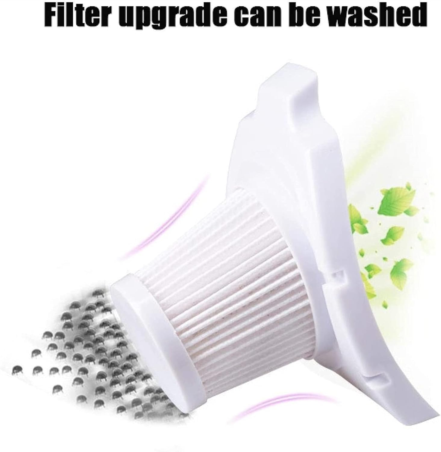 Handheld Vacuum, 3Kpa Hand Vacuum with Powerful Cyclonic Suction, Portable Vacuum Cleaner for Pet Hair, Dust,Gravel,Home Cleaning