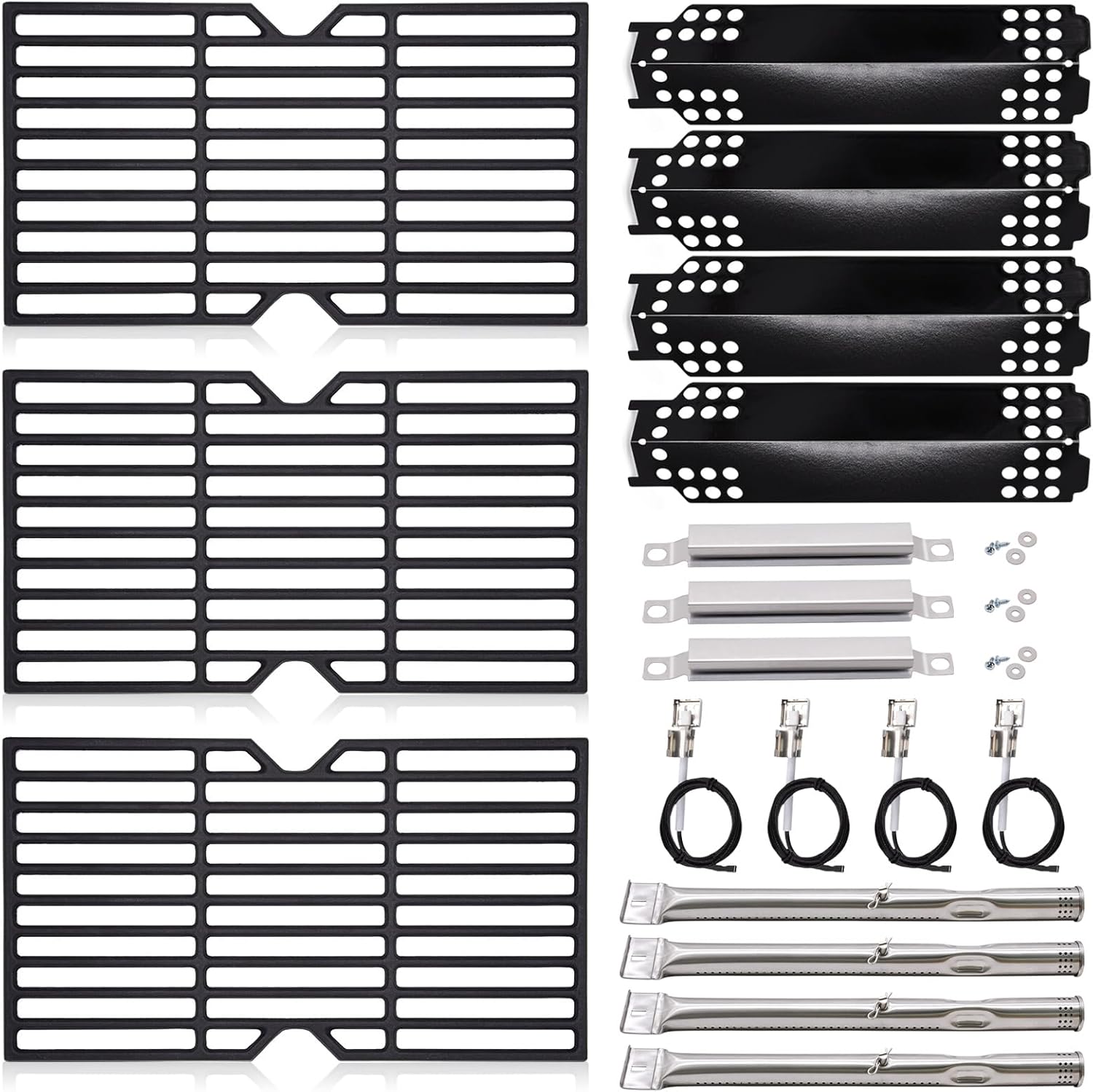 Adviace Grill Replacement Parts for Charbroil 4 Burner 463436215, 463439915, 463436213, 463436214, G432-001N-W1, 16 7/8