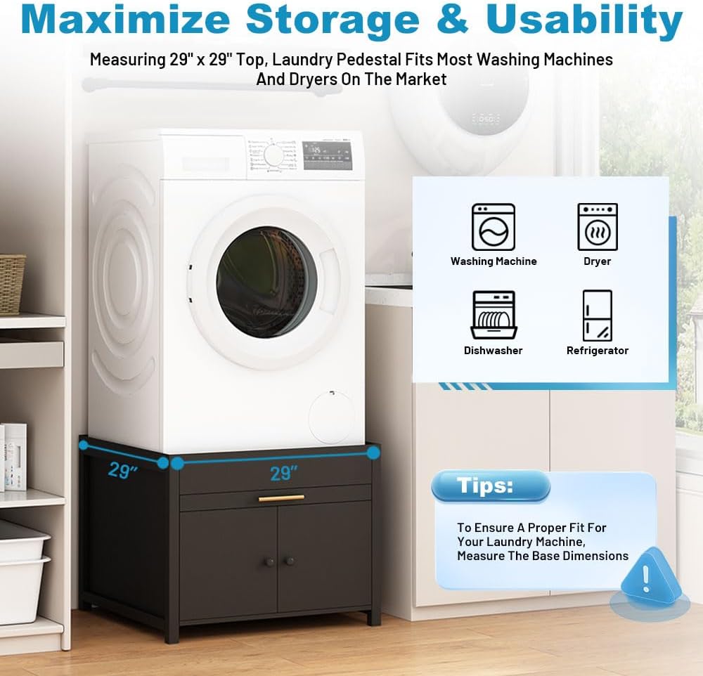 Yeeoy Laundry Pedestal, 29