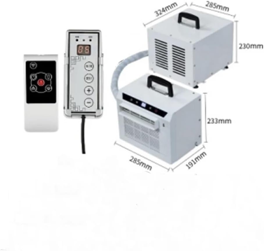 Portable Air Conditioner, Portable Air Conditioning for Mini House Office Window Type Air Conditioner,Desktop Fan for Home Outdoors