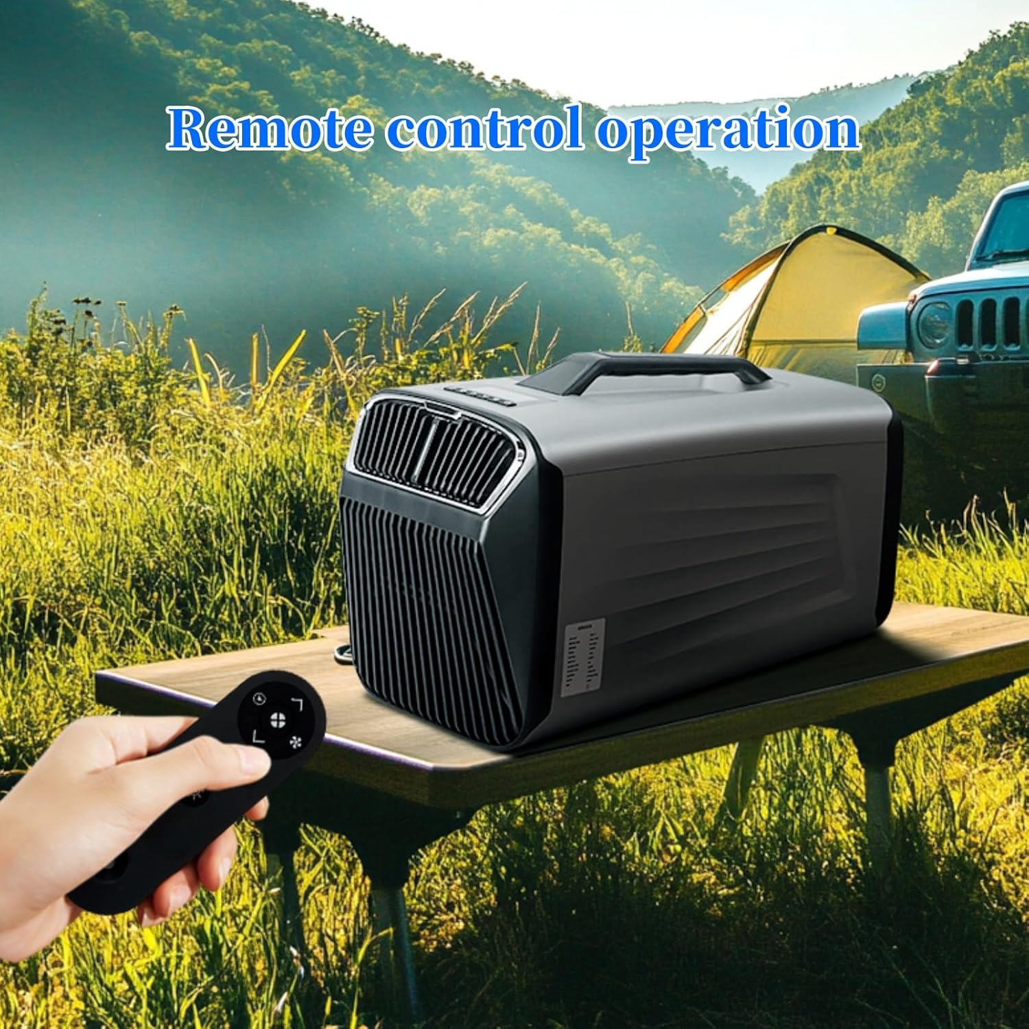 Portable Air Conditioners for Room & Outdoor, with Remote,Low Noise 38dB,Handle Design, Perfect for Tent, Garage A2 cold and warm