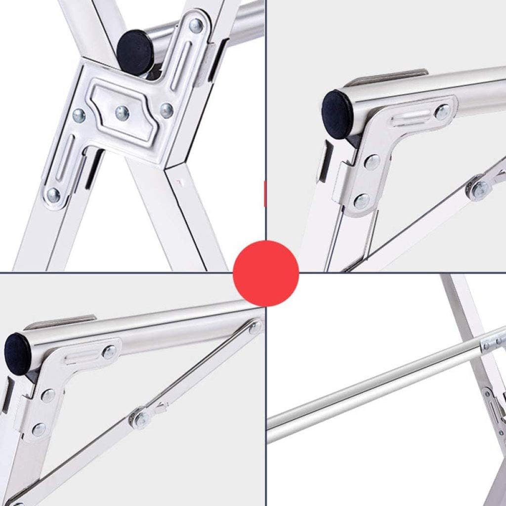 Laundry Rack, Foldable Laundry Drying Rack Compact Portable and Collapsible for Storage Multi Portable Folding Standing Tier Garment Clothes Shirt Hanger Dryer Airer