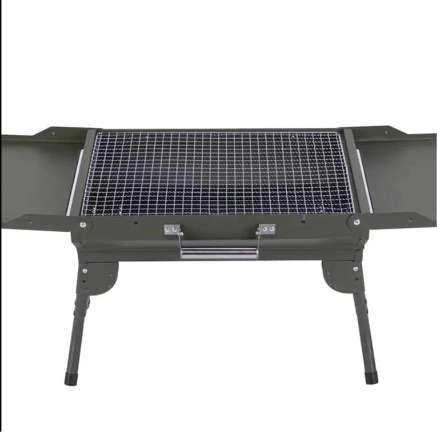 BBQ Grill Outdoor Barbecue Charcoal Grill Stainless Steel Portable BBQ Grill for Outdoor Cooking Camping Picnics