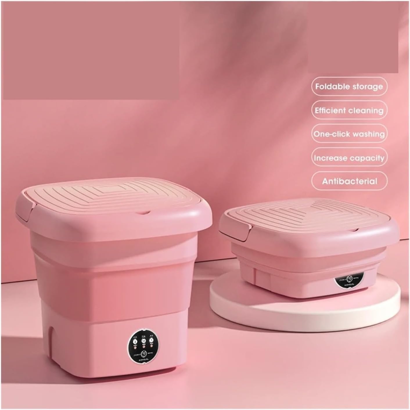 Portable Washing Machine Dehydratable Dormitory Student Sock Underwear Panties Rental Travel Free Shipping,for Travel,Camping, RV & Dorms