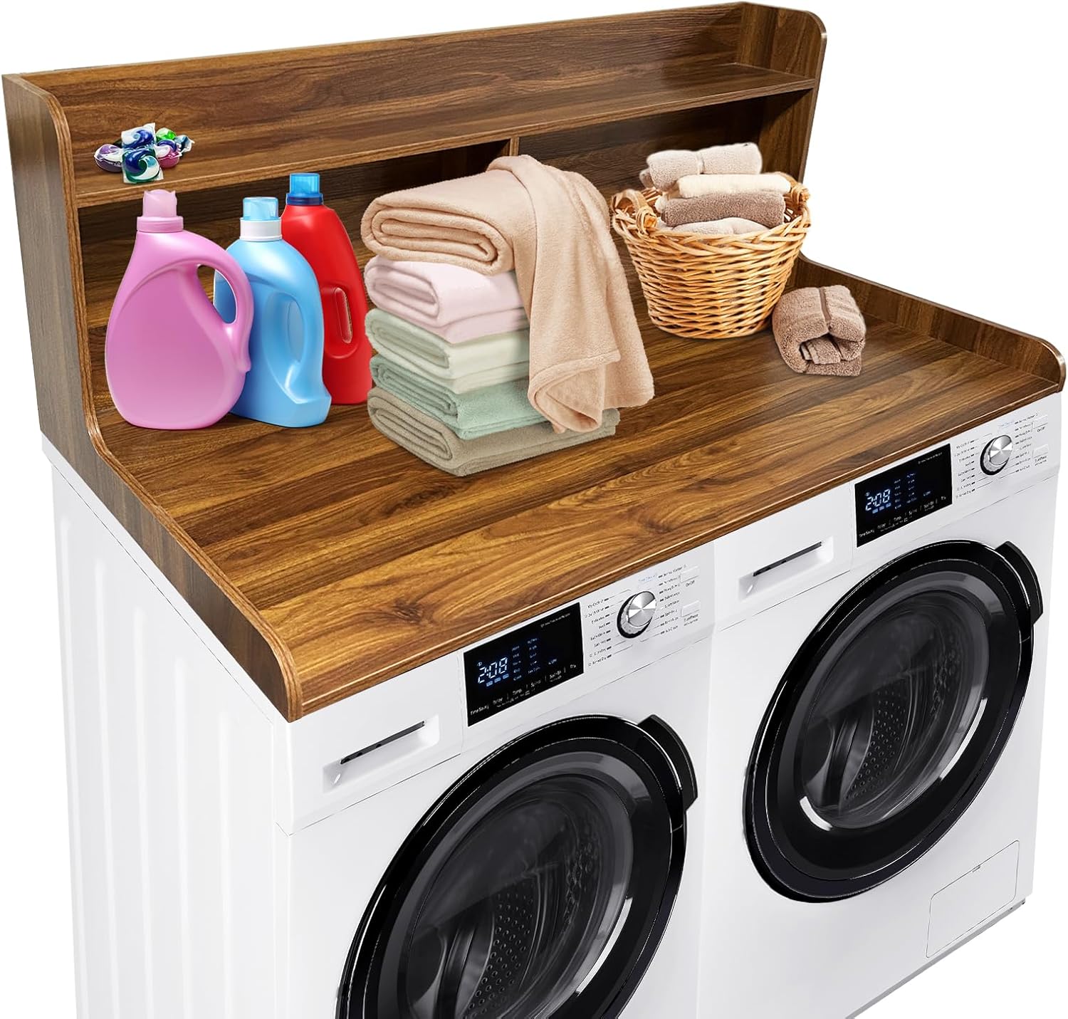 2-Tier Washer Dryer Countertop with 2.75