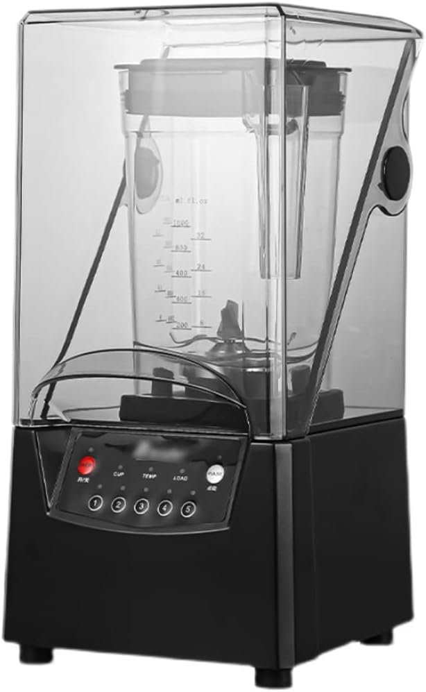 Commercial Milkshake Smoothie Maker, Kitchen Food Blender 2200W, High Power Home Commercial High Speed Blender, Built-in Timer, Smoothie Maker