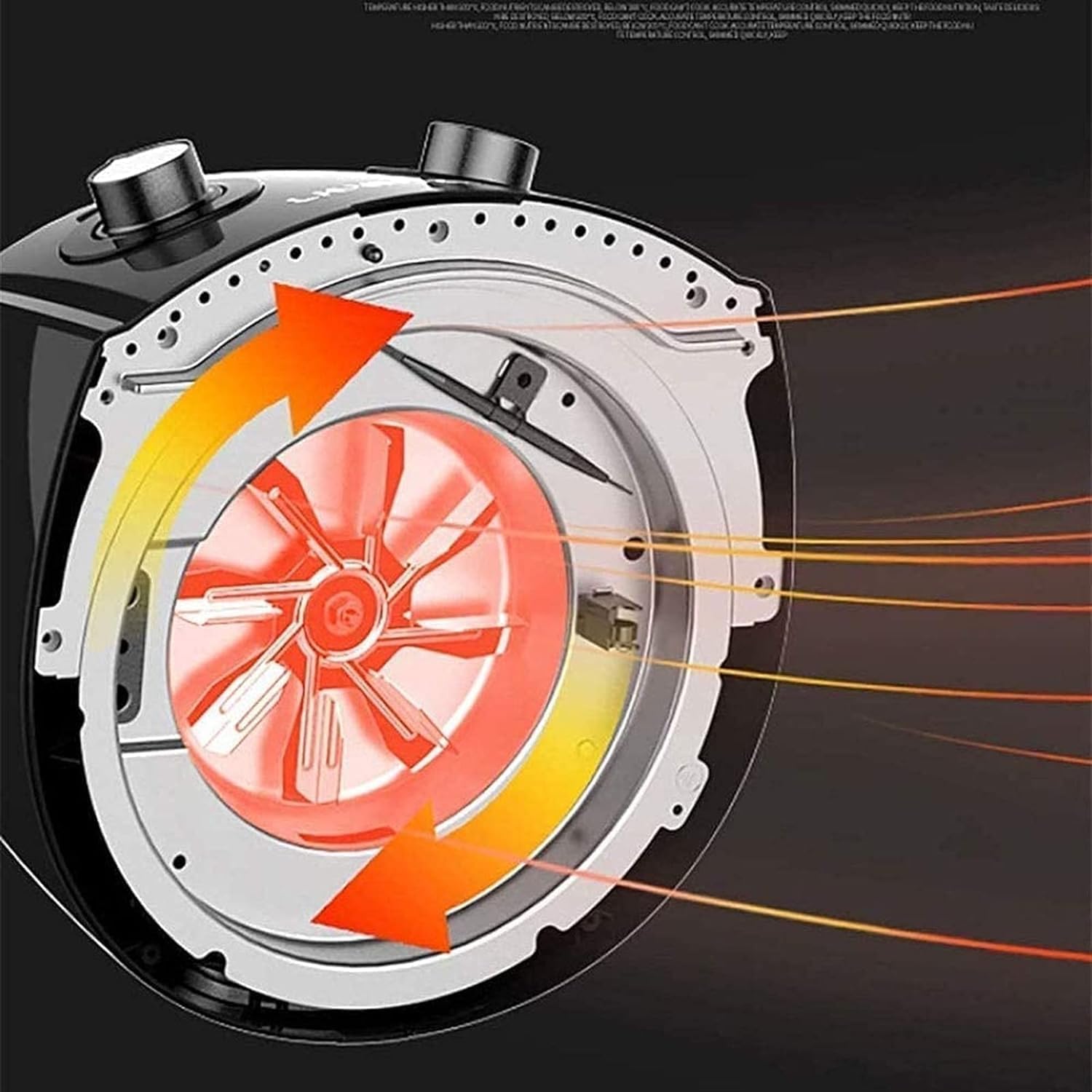 oven mini oven air fryer oven Small Air Fryer, Air Fryer for Home Use 1230W Hot Air Fryer with Timer Temperature Control Dishwasher Safe Userfriendly Design Air Fryer Every Family Small Air Fryer Ov