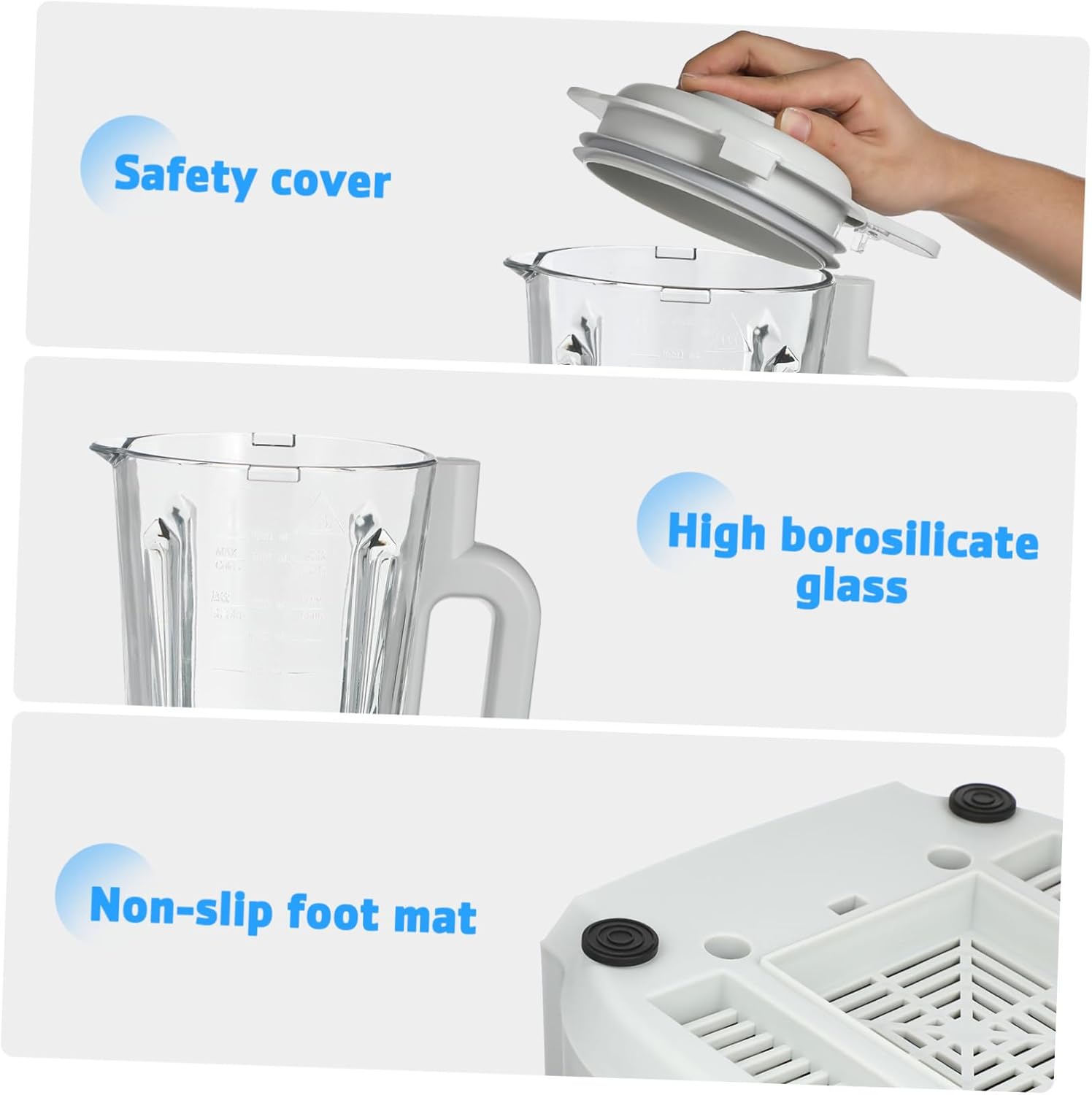 110v Juicer Blender Combo High Speed Blender Countertop for Kitchen Electric Us Plug Fruit Juicer