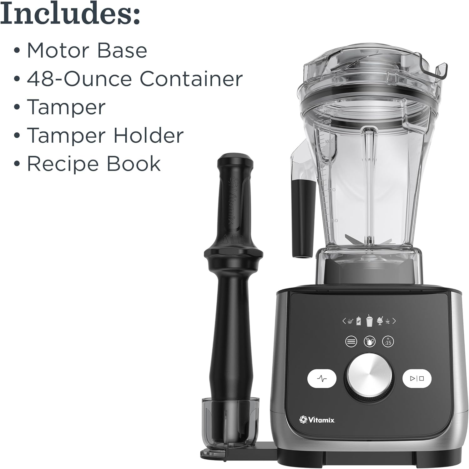 Vitamix Ascent X5 Blender with 10 Blending Programs, Self-Cleaning Program, Professional-Grade Blender for Smoothies, Soups and More, Stainless-Steel Blades, 48 Oz Container, Polar White
