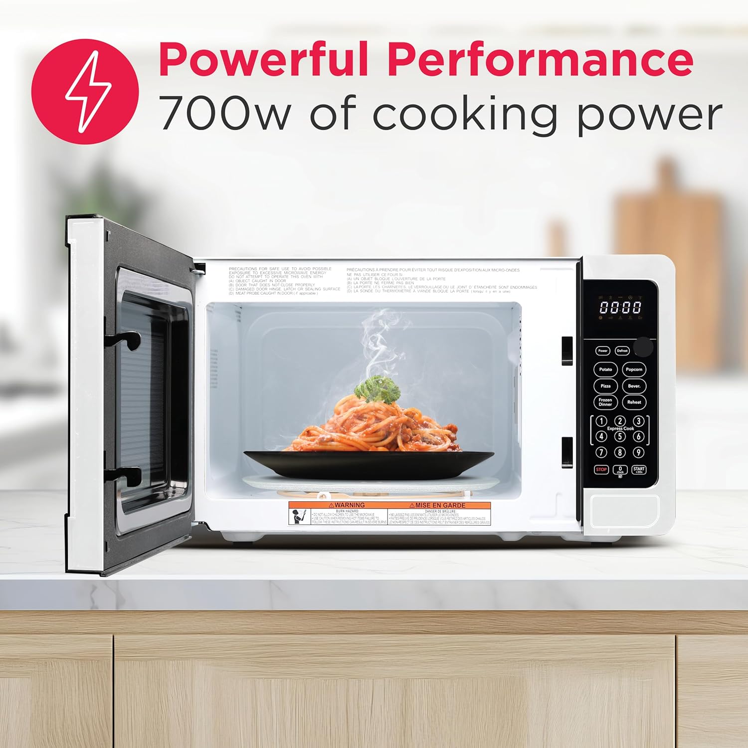 FRIGIDAIRE EMW733-WHITE Microwave, 0.7 cu. ft, White