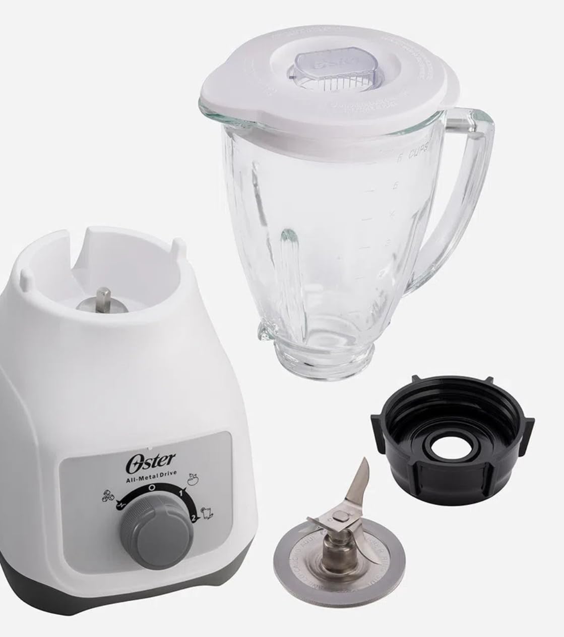 Classic Blender with Ice Crush Power (Pack Of 1) White