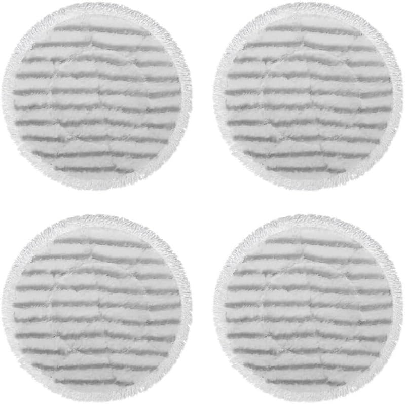 Vacuum Cleaner Accessories Electric Steam Mop Cloth Replacement Cloth ，Compatible for Shark T21/TP2(4pcs Stripe)