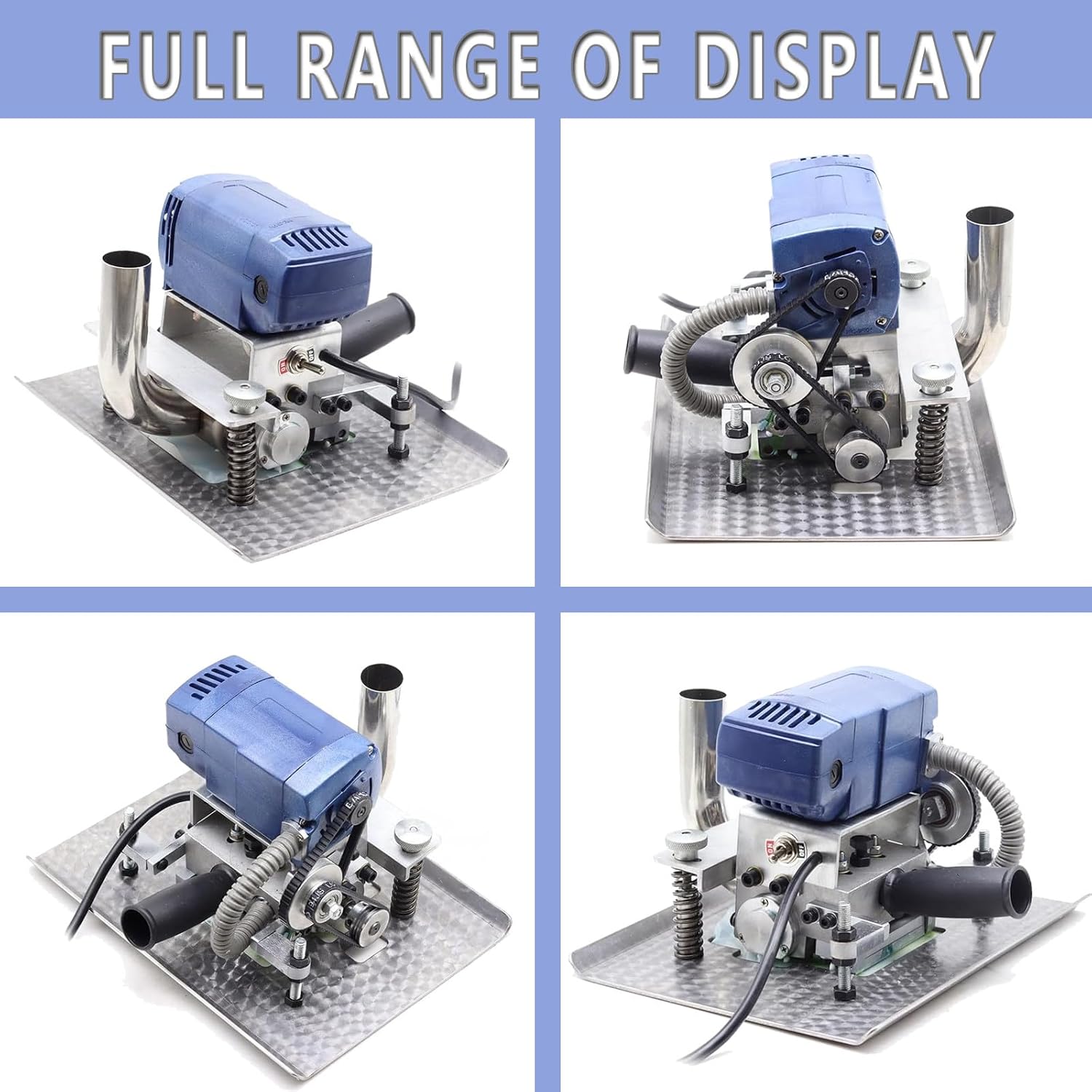 Carpet Trimmer Machine, 15000 RPM Adjustable Depth Flat Rug Shearer, Low Noise Vibration Clippers for Handmade & Tufted Rug Cleaning & Carving