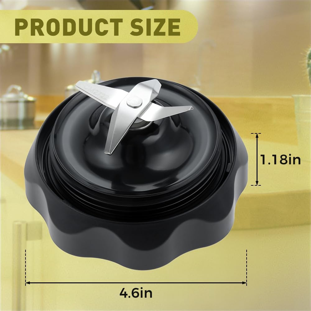 Yetaha Blender Extractor Cross Blade Compatible with NutriBullet Blender Combo 1200 watt & Pro 1000 and NutriBullet Select 2.0, NutriBullet Blender Parts Easily Twist Blade