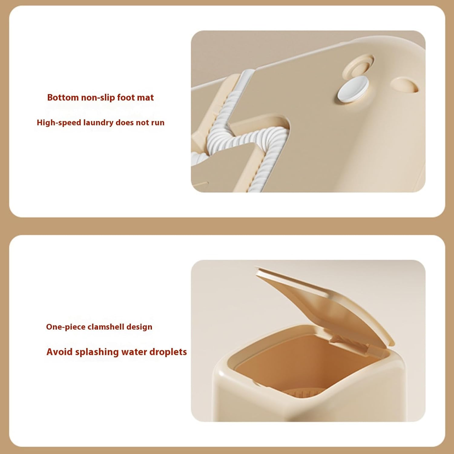 Cordless Washing Machine With Automatic Drain Basket For Underwear And Baby Clothes 13L Capacity Laundry Device Washer