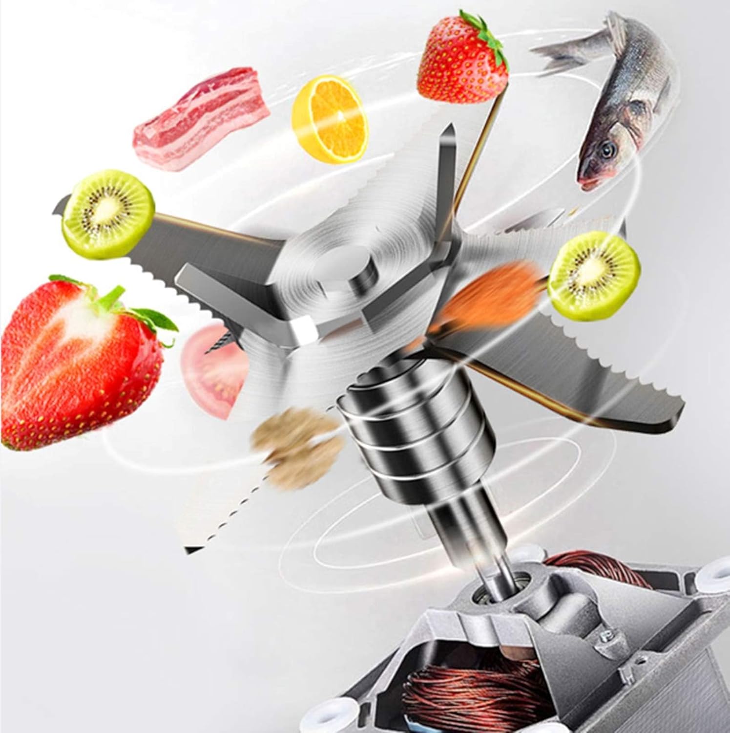 Vacuum Blender, Professional Countertop Blender Ice Crusher, 58000 RPM High Speed Kitchen Smoothie Maker with LCD Touch Screen, Self-Cleaning Function, Timer,