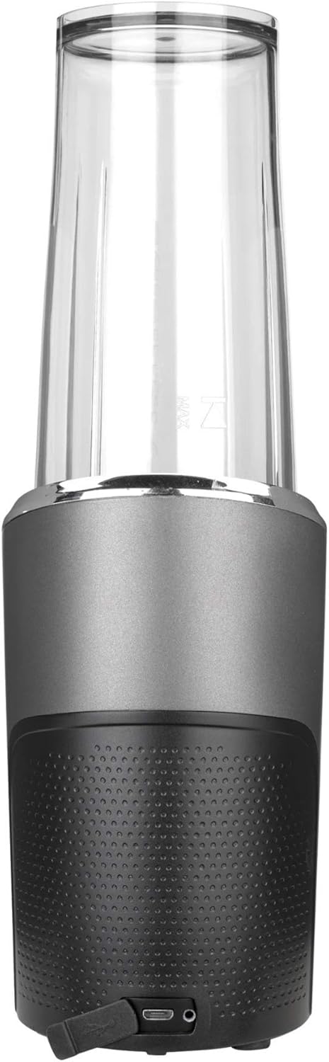 Cuisinart RPB-100 EvolutionX Cordless Rechargeable Compact Blender, gray/black, 16 oz