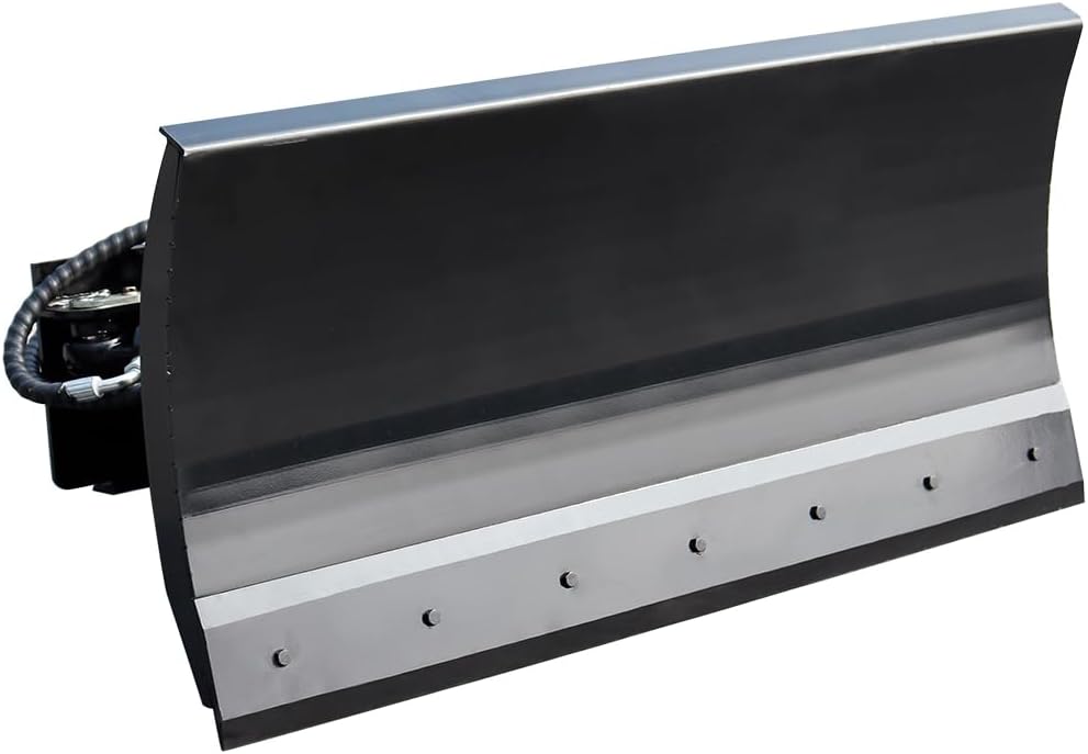 MMS Mini Skid Steer Loader Attachments Hydraulic Dozer Blade, 43